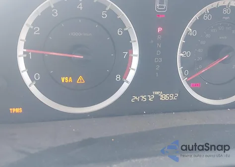 2010 Honda Accord 2.4 Lx z USA, uszkodzony, nr VIN 1HGCP2F3XAA138647